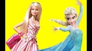 'ELSA VS BARBIE FASHION CONTEST AND PRINCESS PARIS VS NEWYORK'