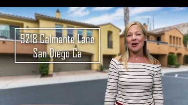 'Video Tour of Mission Valley Home For Sale @ 3218 Calmante Ln in the Escala Community'