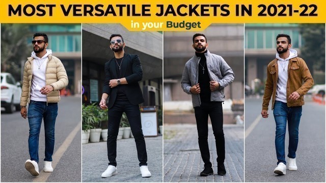 'Budget JACKET FASHION 2021-22 | Bomber Jacket | Denim Jacket | Leather Jacket | BEST JACKETS FOR MEN'