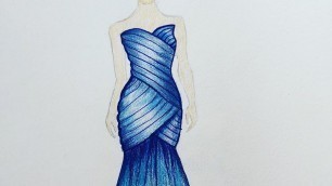 'Fashion illustration/fashion sketch 