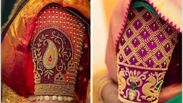 'Top Pattu Saree Blouse Design Ideas // Jewel Fashion Blouse Designs'