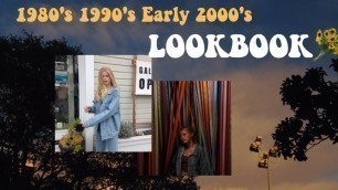 '1980\'s, 1990\'s, & Early 2000\'s LookBook