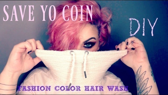 'DIY: Wash In Hair Color (Fashion or Jewel tone Hair Color)'