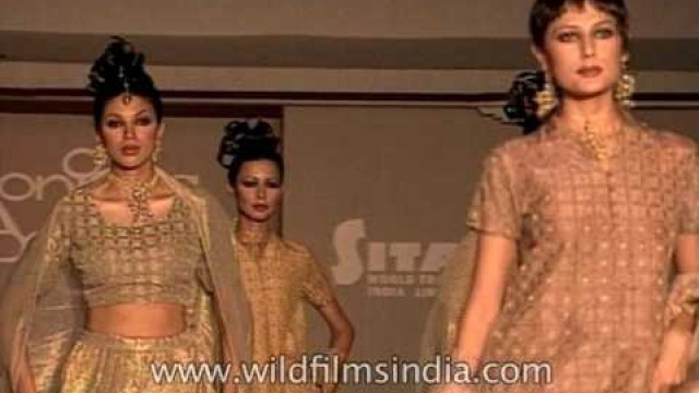 'Bridal collection by Monisha Bajaj: Indian fashion in 1990\'s'