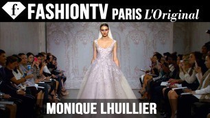 'Monique Lhuillier Bridal Fall 2015 - Runway Show | FashionTV'