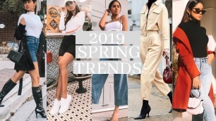 'THE ULTIMATE SPRING FASHION TRENDS FOR 2019! WHAT IS TRENDING IN FASHION RIGHT NOW, THE GOOD & BAD!'