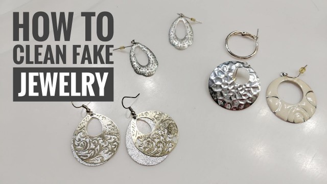 'HOW TO CLEAN FAKE JEWELRY / SO EASY!!'