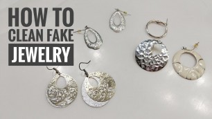 'HOW TO CLEAN FAKE JEWELRY / SO EASY!!'