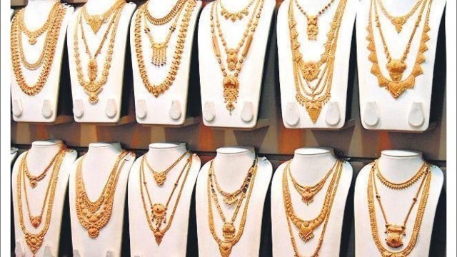 'Gold Necklace Designs // jewel Fashion'