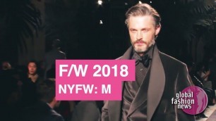 'Joseph Abboud Fall/Winter 2018 Men\'s Runway Show | Global Fashion News'