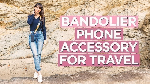 'The Bandolier Phone Case: Ultimate Fashion Accessory for Travel'