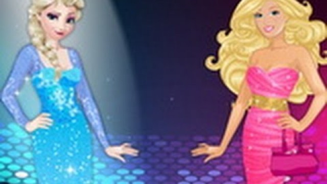 'Elsa Vs Barbie Fashion Contest - Best Baby Games'