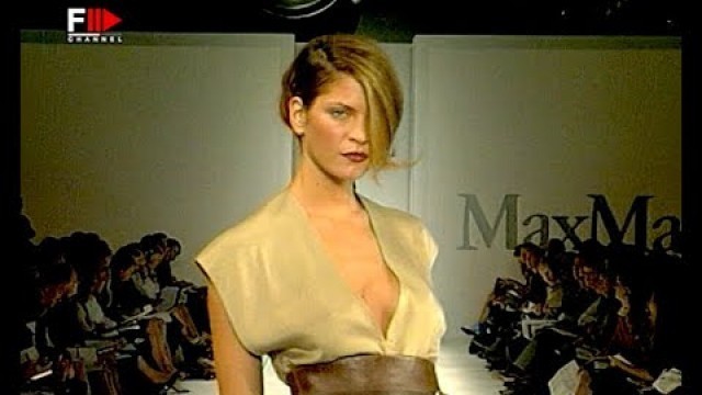 'MAX MARA Spring 2001 Milan - Fashion Channel'