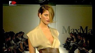 'MAX MARA Spring 2001 Milan - Fashion Channel'