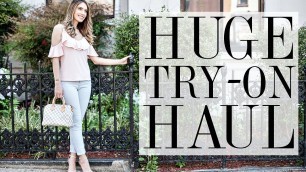 'HUGE TRY-ON CLOTHING & SHOE HAUL | Nordstrom, Tory Burch, ASOS, Express & Zara! | Shea Whitney'