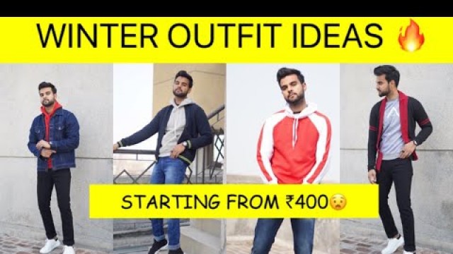 'Best Winter Outfit Ideas For Men In Budget | Winter Outfits For Men Under ₹999'