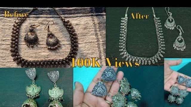 'How to Clean Old Oxidized Jewellery At Home?'