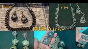 'How to Clean Old Oxidized Jewellery At Home?'