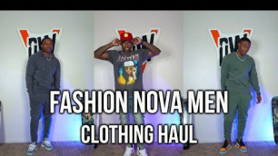 'Fashion Nova Men\'s Clothing Try-On Haul | Newest Spring/Summer Collection'