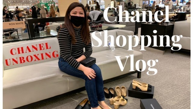 'Come Shop With Me at CHANEL NORDSTROM !!! | CHANEL UNBOXING  #chanel #chanelslingbacks'