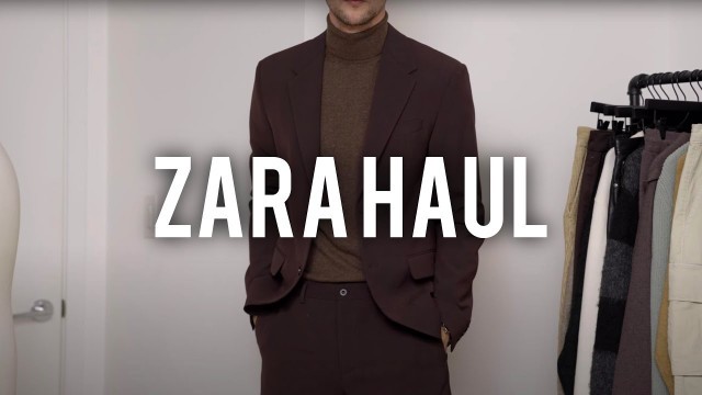 'Massive Fall/ Winter Zara Haul For Men 2021 | Men’s Fashion'