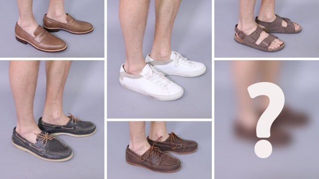 '7 Types of Shoes to Wear With Shorts | Best Summer Shoes for Men'