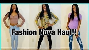 'HUGE Fashion Nova Try-On Haul!! | Affordable Everyday Outfit Ideas!'