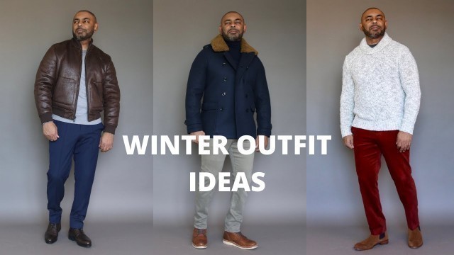 '5 EASY Men\'s Winter Outfit Ideas'