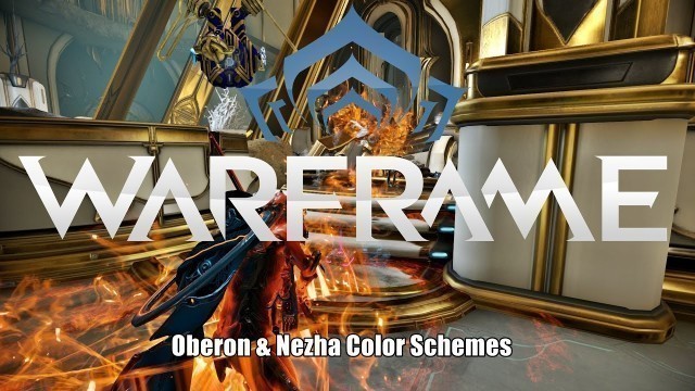 'Warframe Fashion: Oberon & Nezha Color Scheme Setups (Requested)'