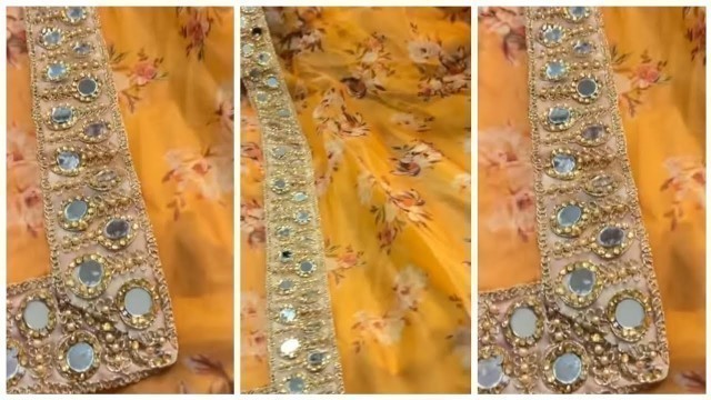 'Top 100 Mirror Work Embroidery Collection || Fashion Femina Ludhiana'