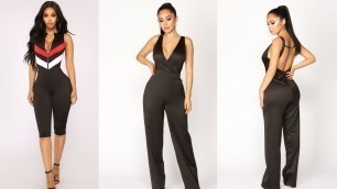 'FASHION NOVA JUMPSUIT TRY ON HAUL 2018. | DILIAS EMPIRE.'