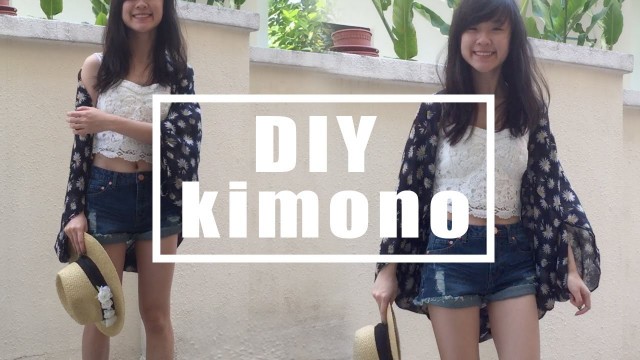 'DIY kimono + style tips'