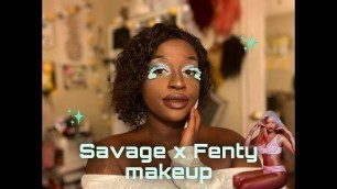 'Recreating look from Rihanna\'s SavagexFenty fashion show!'