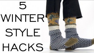 'WINTER STYLE HACKS to keep warm & still EDGY CHIC / Cold Weather / Capsule Wardrobe / Emily Wheatley'