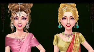 'Indian  fashion show makeup and dress up games 3 |  barbie game | The Pro Gamer'