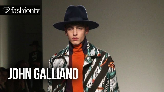 'John Galliano Men Fall/Winter 2014-15 | Paris Men\'s Fashion Week | FashionTV'