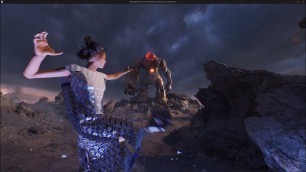 'Fashion in a Game - UE5 Real-Time Clothes in Valley of the Ancient - Gameplay'