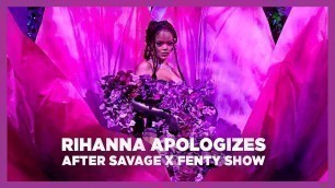 'Rihanna Apologizes to Muslim Fans Over Song Played During Savage x Fenty Show'