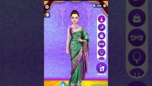 'Indian fashion Beauty for art #game #short'