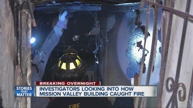 'Blaze damages Mission Valley business complex'