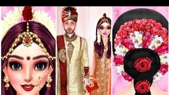 'Indian designer dresses fashion salon for wedding part 2 || Fun games'