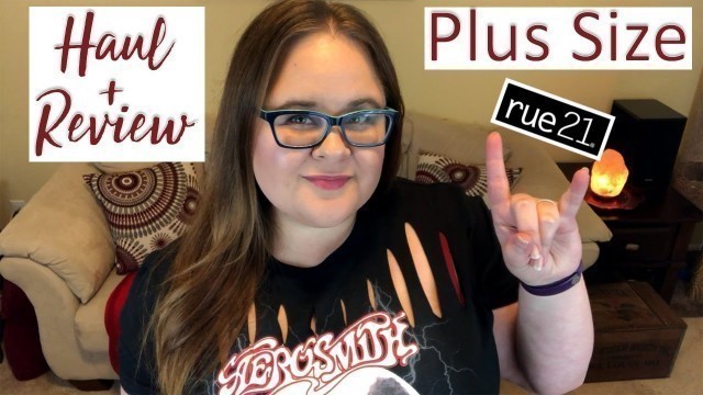 '80s Rock Fashion Finds at Rue 21 - Plus Size Haul and Review'