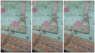 'Heavy Designer Suit With Heavy Dupatta Party Wear Punjabi Suit || Fashion Femina Ludhiana'