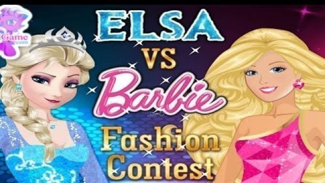 'Elsa vs Barbie Fashion Constest Concurso de Belleza Fashion Games'