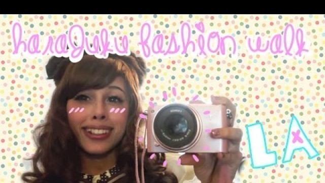 'Harajuku Fashion Walk in LA - I tried natto!'