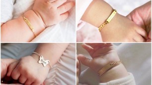 'Trendy Baby Name Bracelets Designs | Bracelets for Baby | Jewel Fashion'