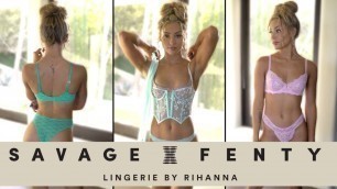 'Savage X Fenty Lingerie Haul // Charly Jordan'