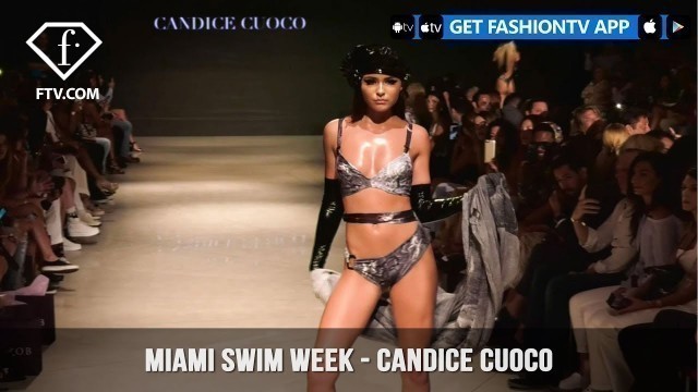 'Candice Cuoco Miami Swim Week Art Hearts Fashion 2019 | FashionTV | FTV'