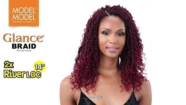 'Glance Braid 2X River Loc or Braid! // Must have crochet hair!'