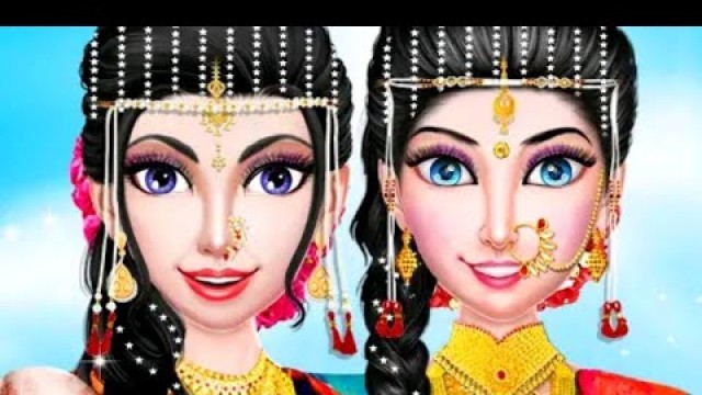 'Marathi Wedding - Indian Wedding Game for Girls || Marathi Wedding Fashion, Make Up, Dress Up Game'